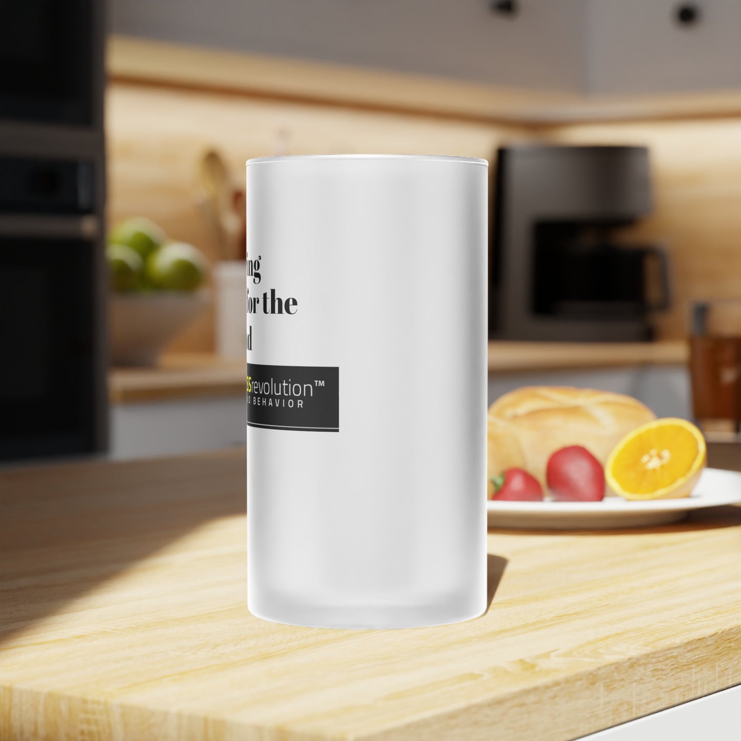 Frosted Glass Beer Mug