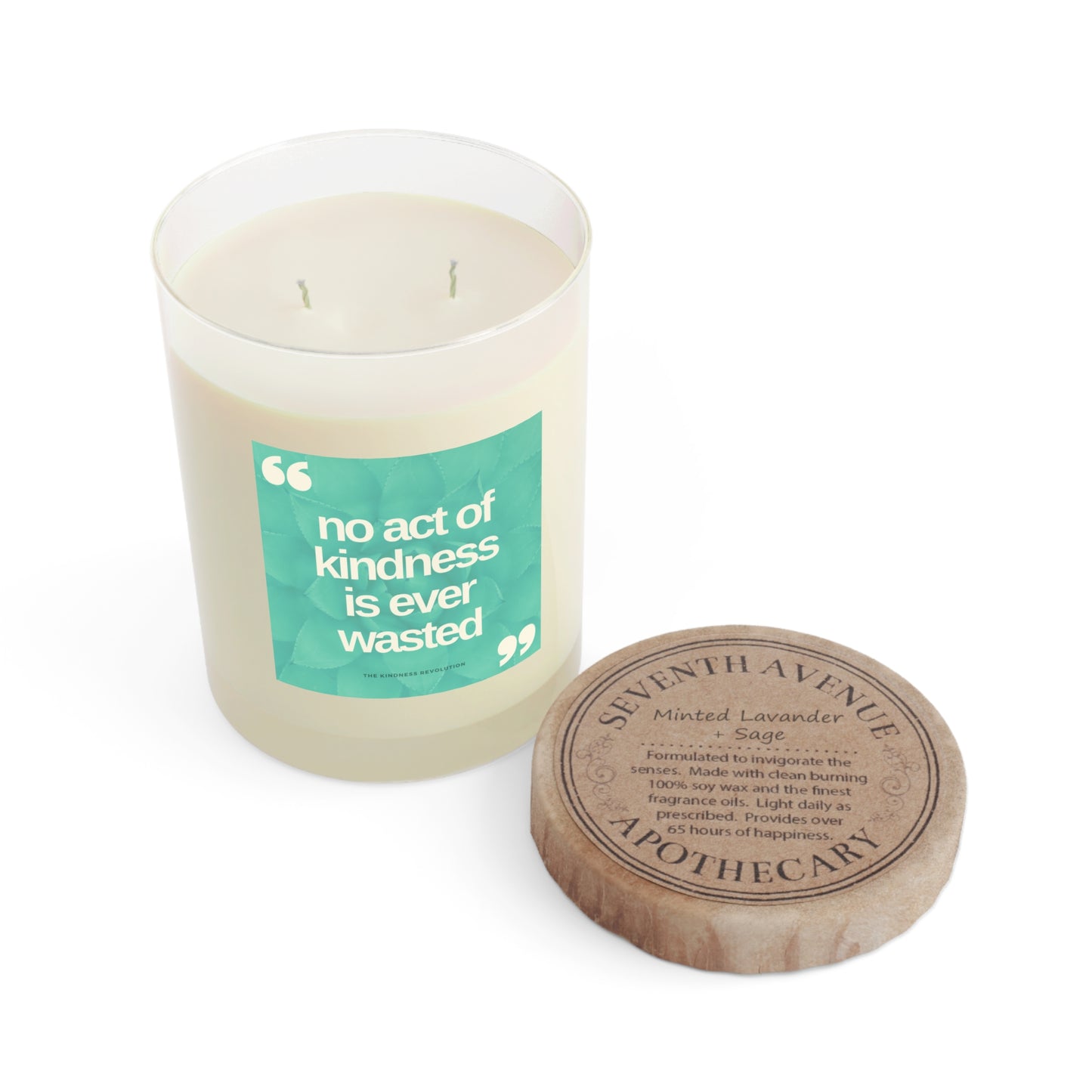Scented Candle - Full Glass, 11oz