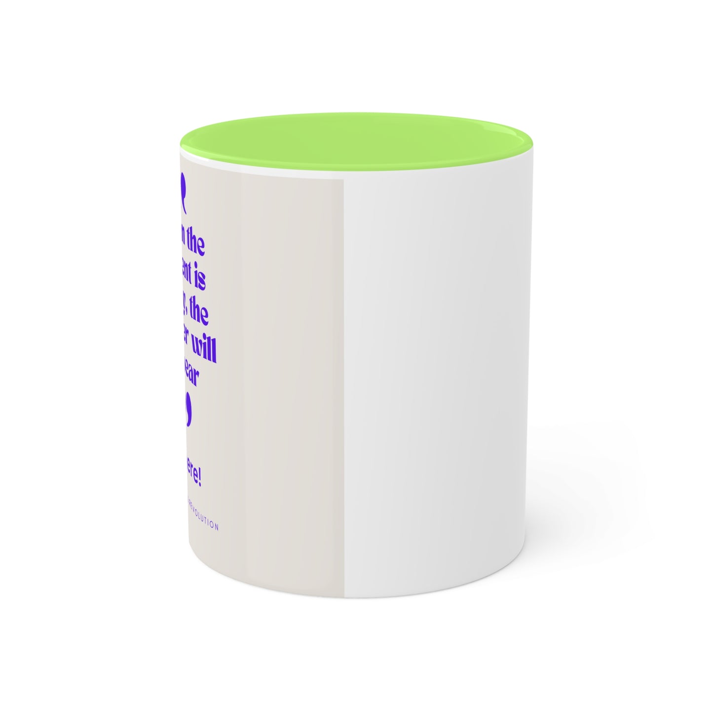 "When the student is ready"...Colorful Mugs, 11oz