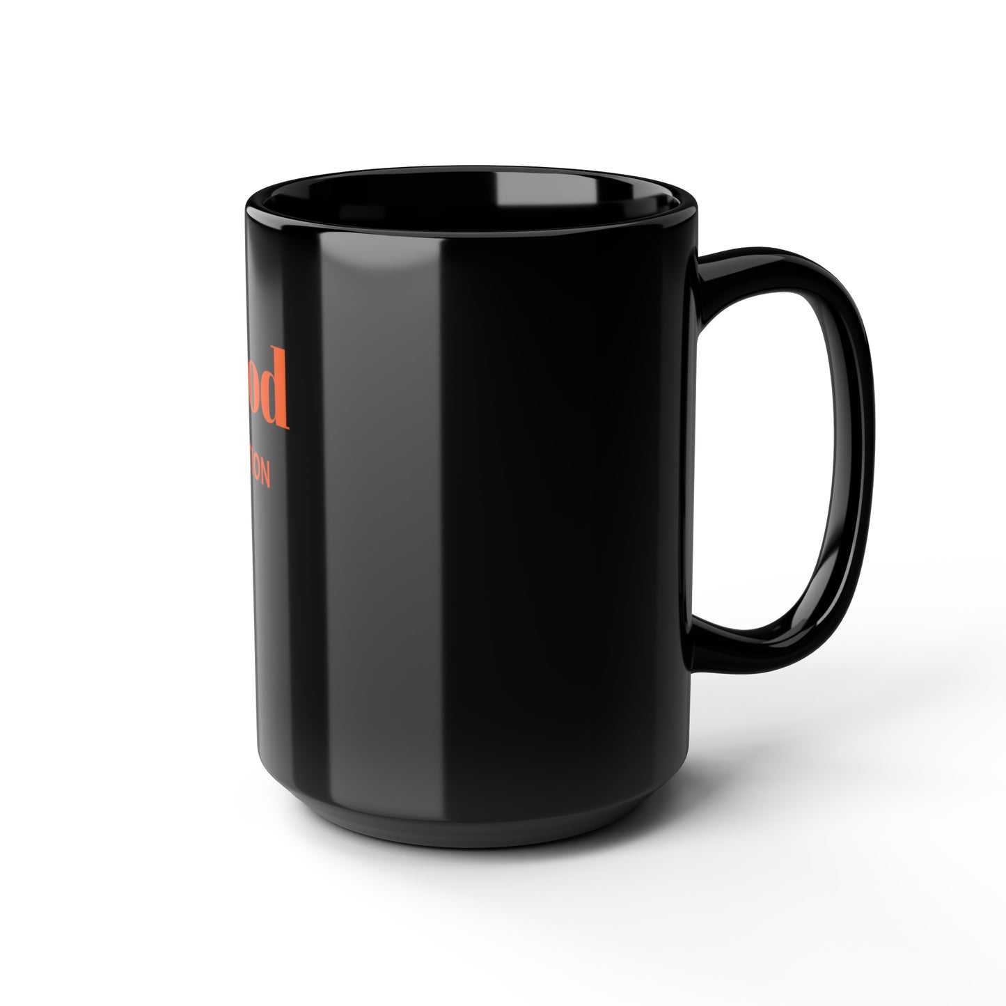 "be the good" Black Mug, 15oz