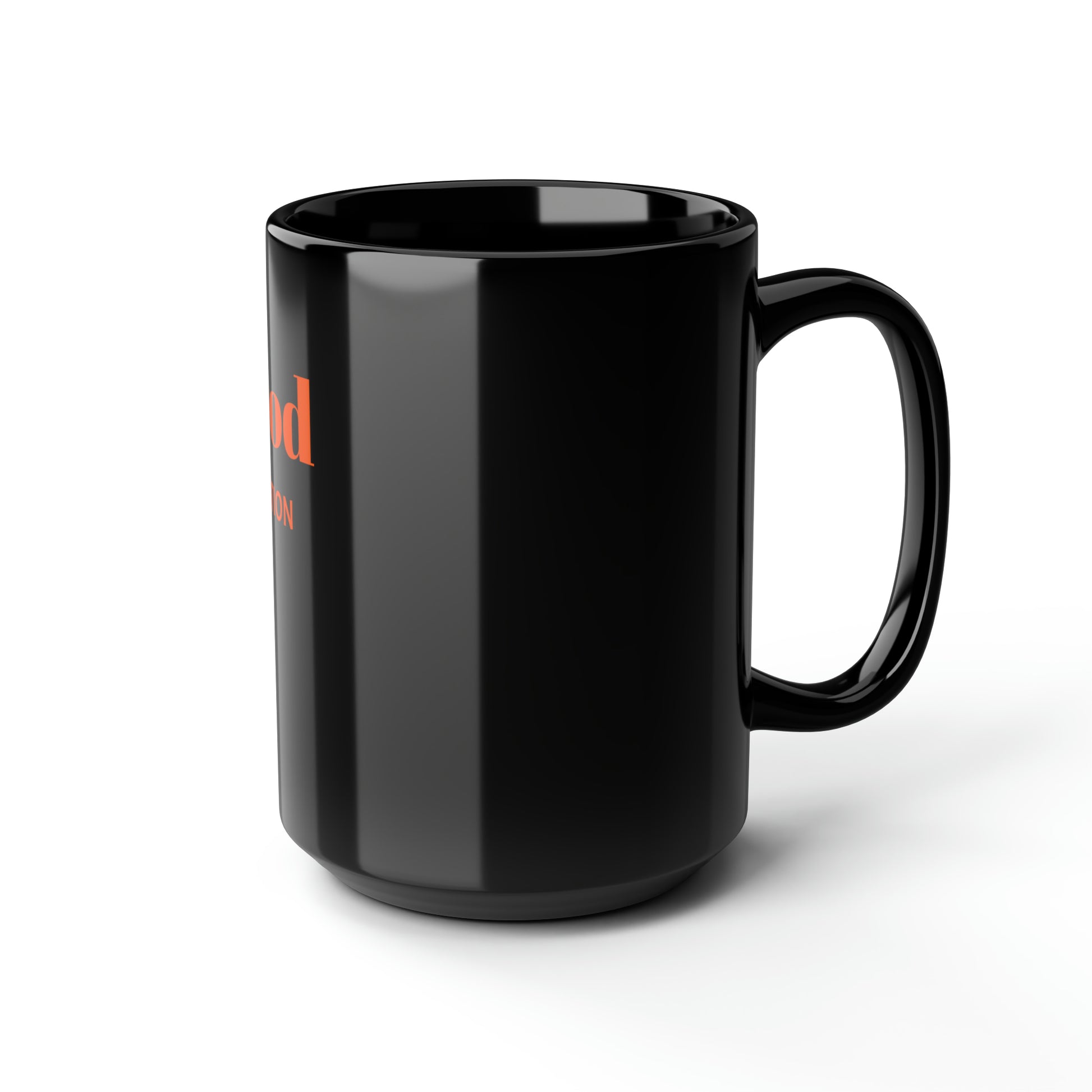 "be the good" Black Mug, 15oz
