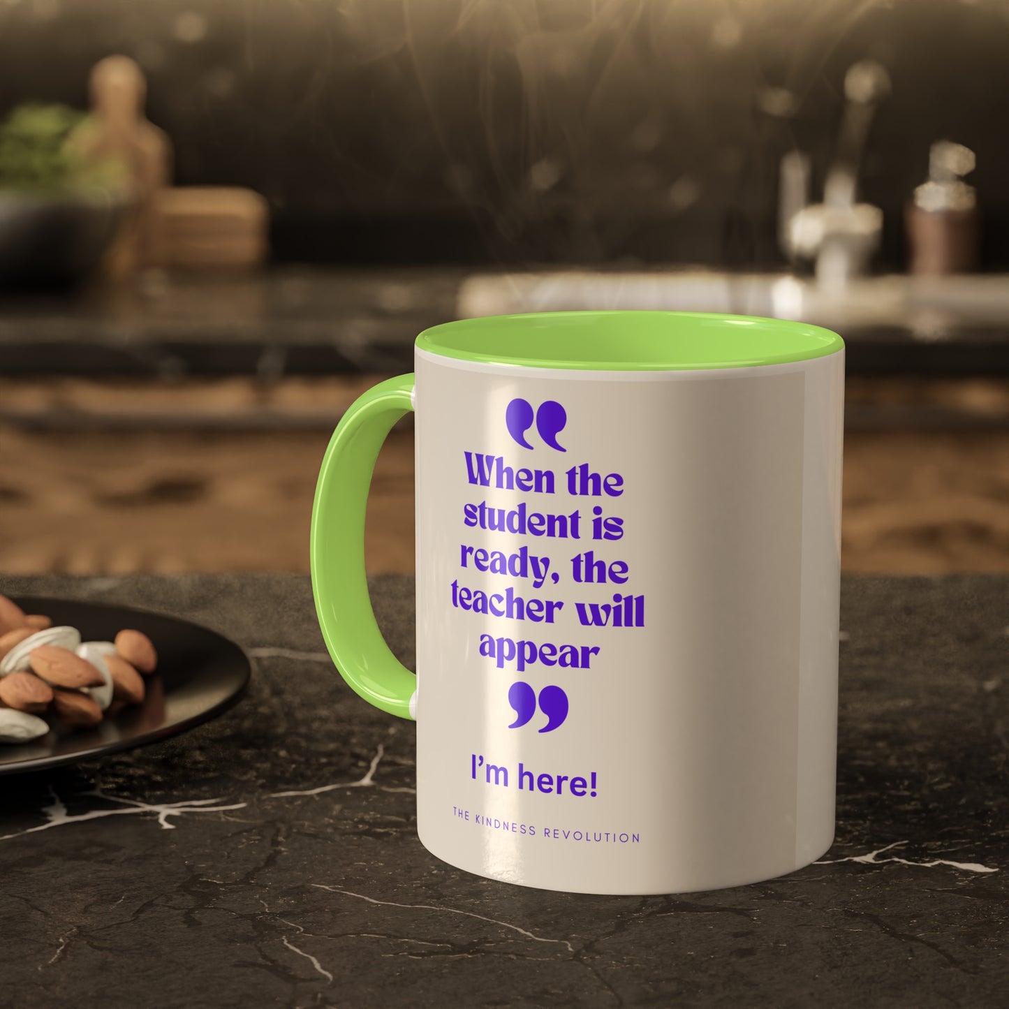 "When the student is ready"...Colorful Mugs, 11oz