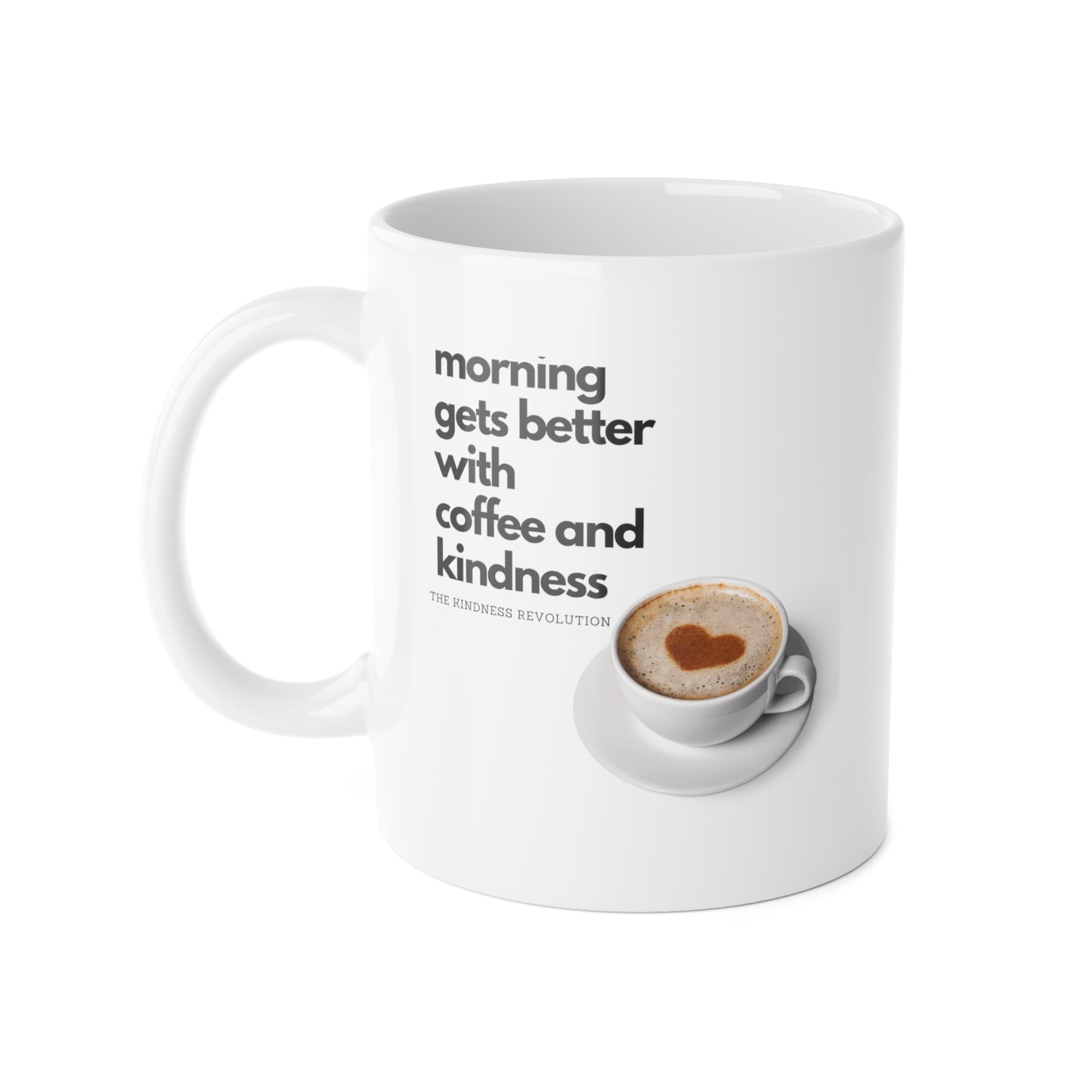 White Ceramic Mug, 11oz