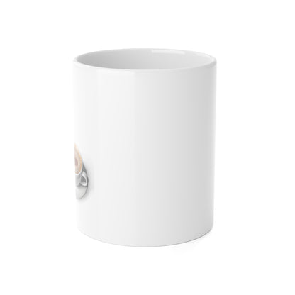 White Ceramic Mug, 11oz